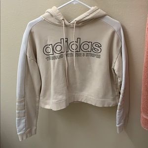 Adidas cropped hoodie
